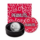 Peanuts® Baseball - Snoopy at Bat 1 oz Colorized Silver Round