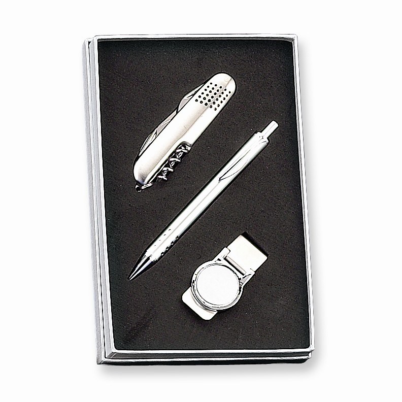 Buy Pen, Knife and Money Clip Set | APMEX