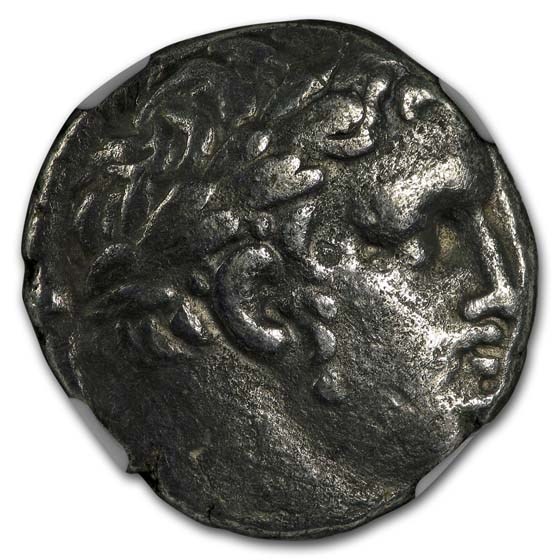 Buy Phoenicia Tyre Silver Shekel (126-5 BC-67-8 AD) VF NGC (Year 160 ...