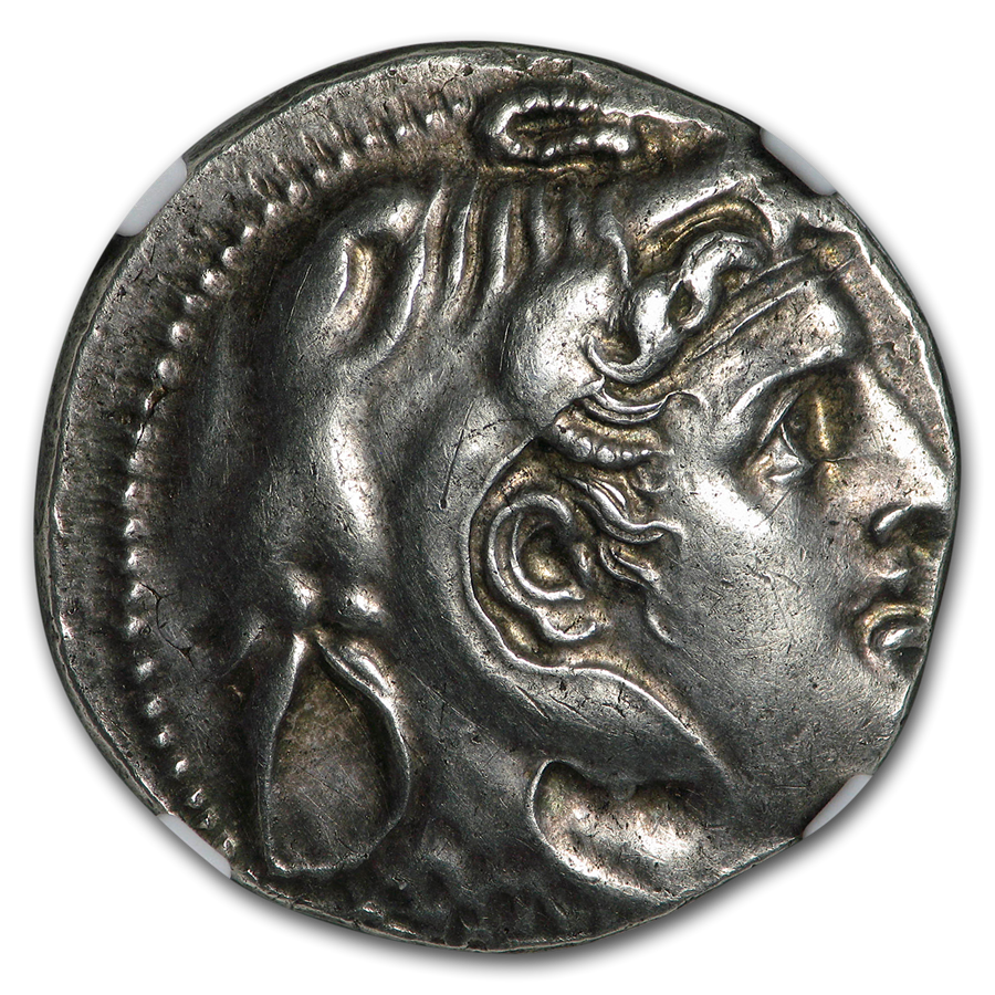 Ptolemaic Kingdom AR Tetradrachm Ptolemy I (311-305 BC) Ch XF NGC Coin ...