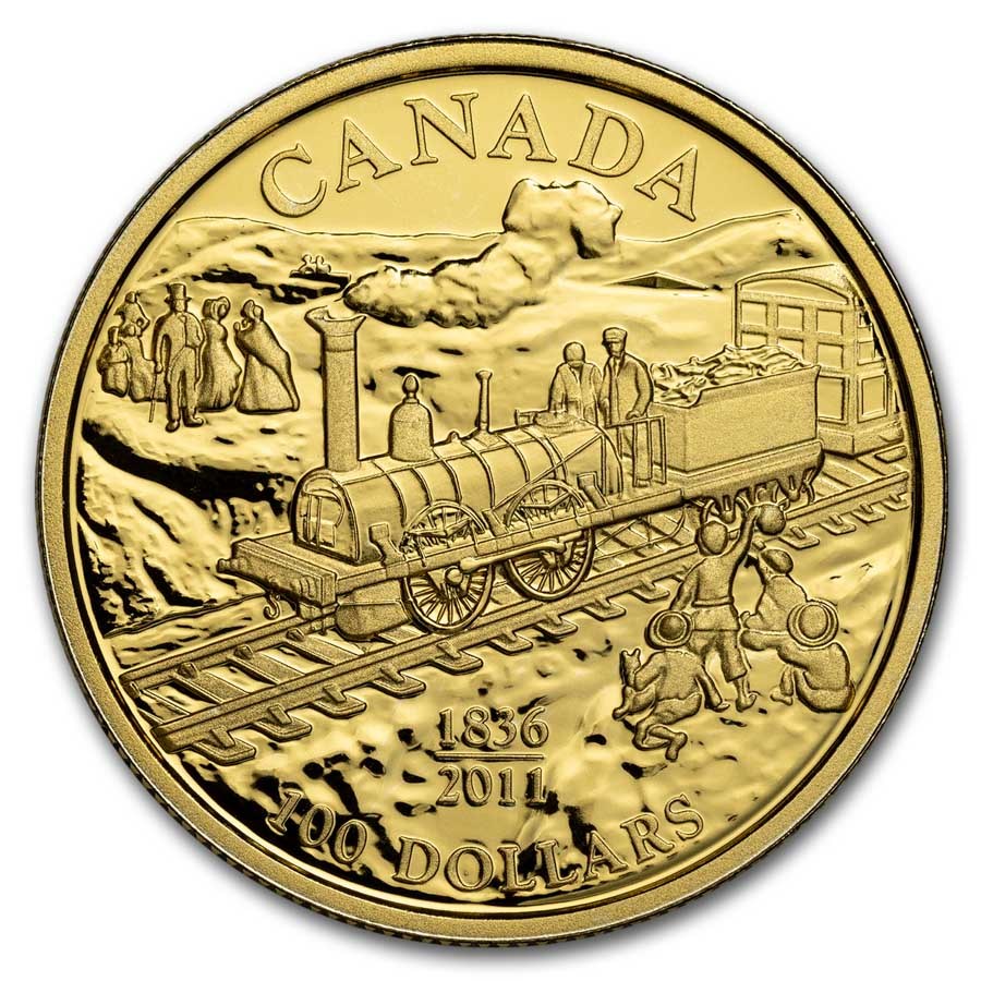 Random Year Canada 1/4 oz Gold $100 Proof