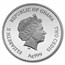 Republic of Ghana 1/2 oz Silver Baby Zodiac: Gemini