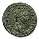 Roman AE Sestertius Emperor Trajan (98-117 AD) Ch AU NGC