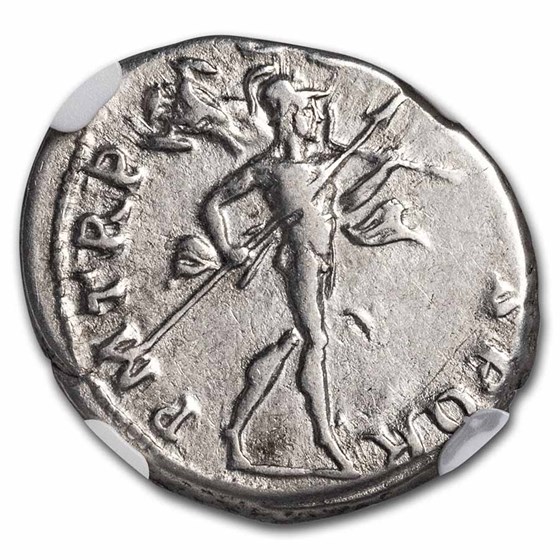 Buy Roman AR Silver Denarius Emperor Trajan (98-117 AD) VF NGC | APMEX