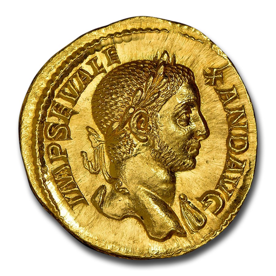 Buy Roman AV Aureus Severus Alexander (222-235 AD) Ch MS NGC | APMEX