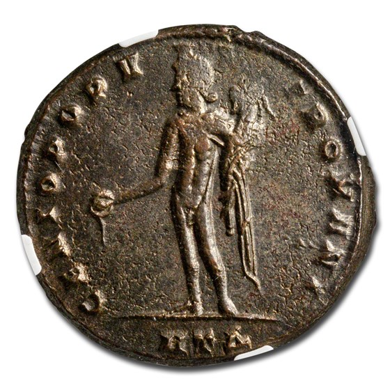 Buy Roman BI Nummus Galerius (305-311 AD) AU NGC (Vault) | APMEX