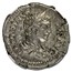 Roman Empire AR Denarius Caracalla (198-217 AD) Ch XF NGC (Vault)