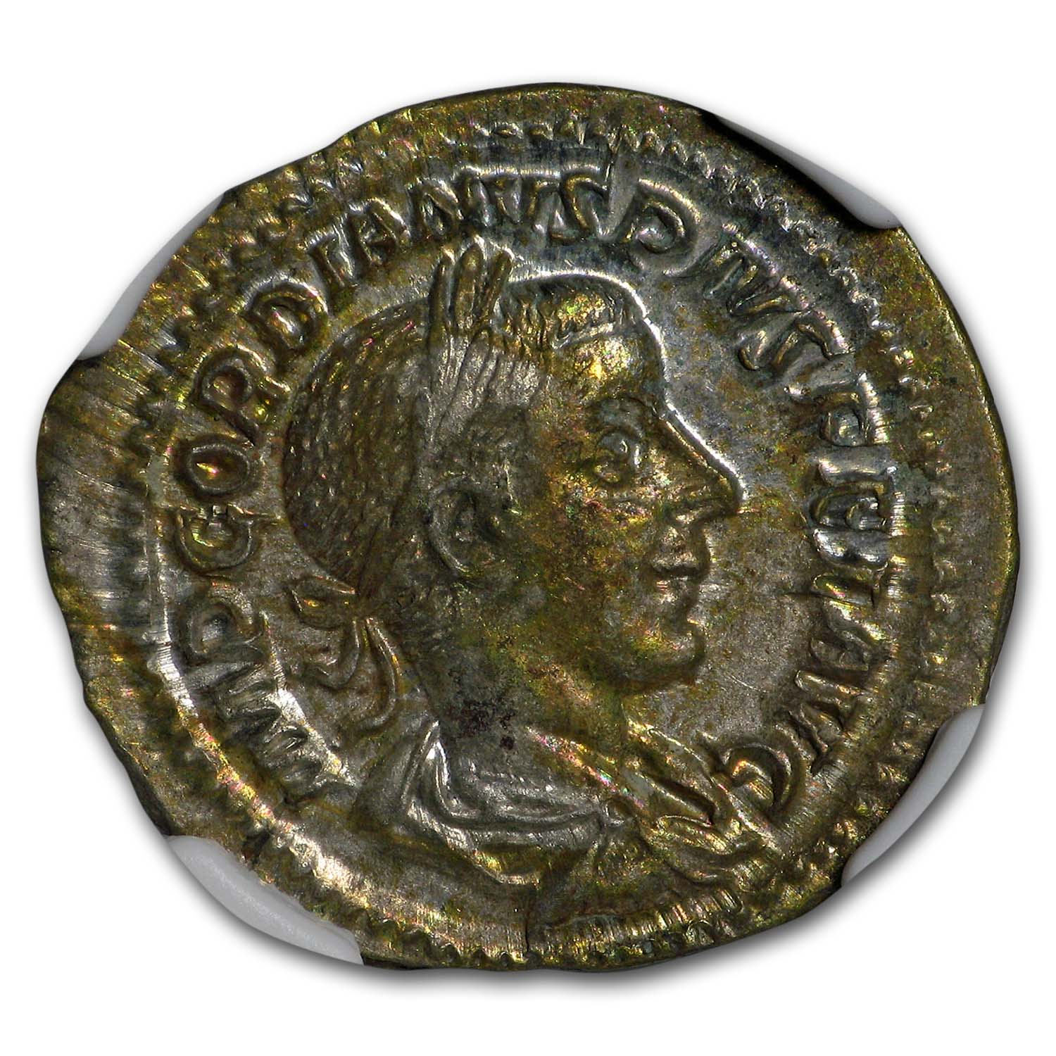 アンティークコイン 硬貨 238-244 AD Roman Empire Gordian III AR