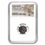 Roman Empire AR Denarius Hadrian (117-38 AD) Ch AU NGC RIC II 202