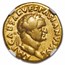 Roman Empire AV Aureus Vespasian 69-79 AD Ch Fine NGC RIC II 1311