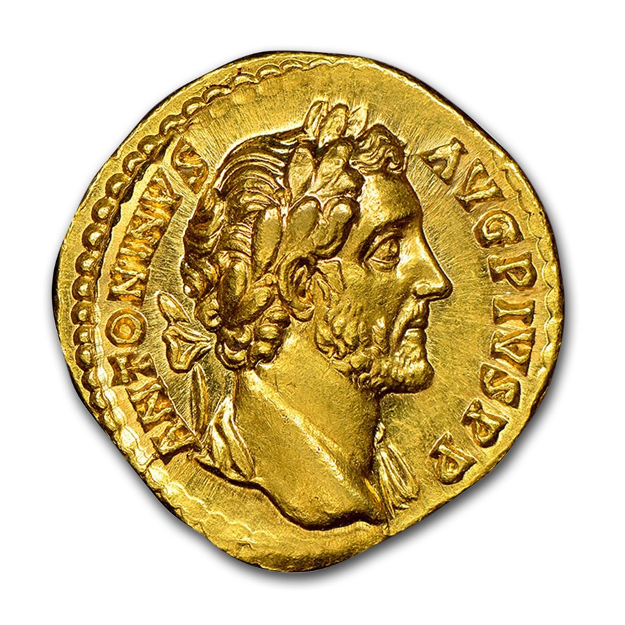 Buy Roman Empire Gold Aureus Antoninus Pius (138-161 AD) Ch MS NGC | APMEX