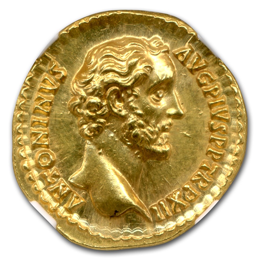 Buy Roman Empire Gold Aureus Antoninus Pius (138-161 AD) MS NGC | APMEX