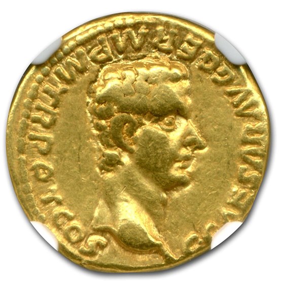 Buy Roman Empire Gold Aureus Emperor Caligula (37-41 AD) VF NGC | APMEX