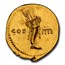 Roman Gold Aureus Emp Domitian (81-96 AD) Ch AU NGC (Fine Style)