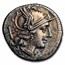 Roman Republic AR Denarius Anonymous (211-208 BC) Extra Fine