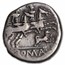 Roman Republic AR Denarius C. Antest 146 BC VF (Cr-219/1e)