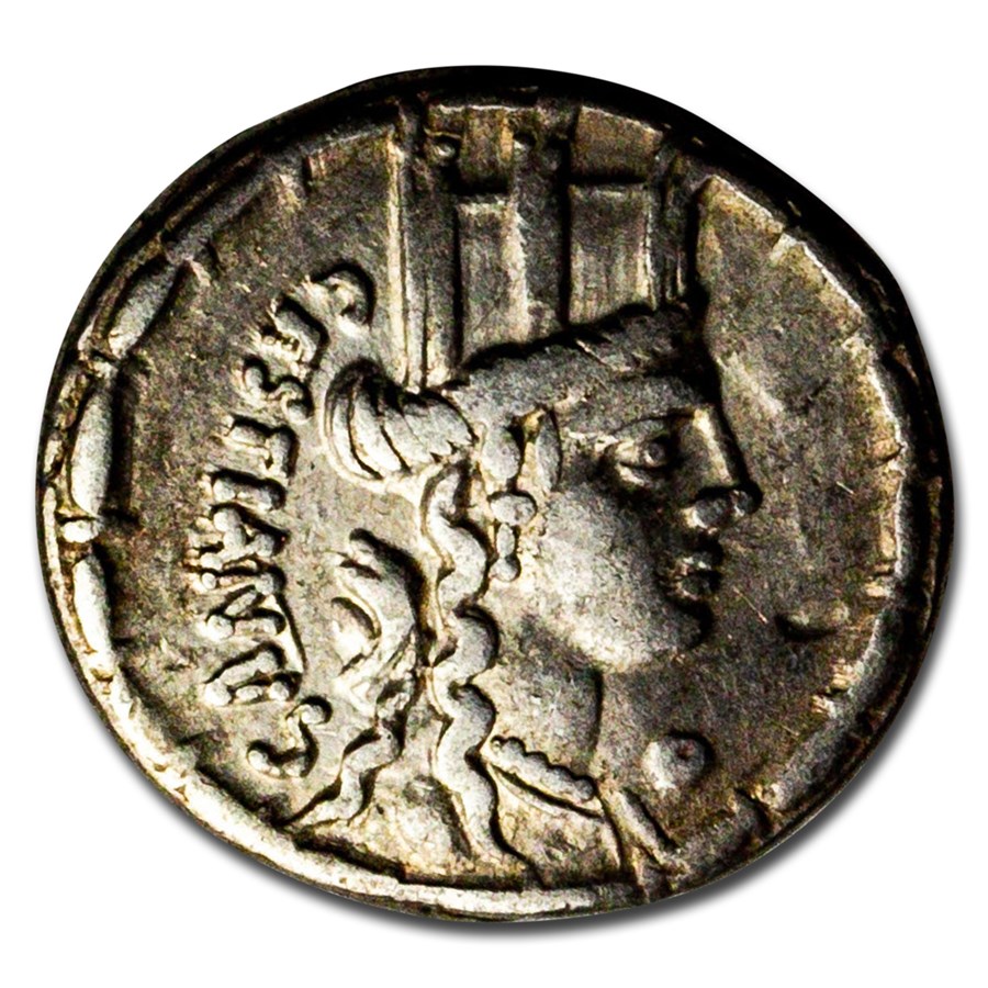 Buy Roman Republic AR Denarius M. Cestianus (67 BC) Ch VF (Cr-409/2 ...