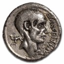 Roman Republic AR Denarius P. Cornelius Len. (50 BC) XF Cr-439/1