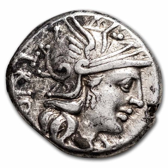 Buy Roman Republic Silver Denarius Cn. Lucretius 136 BC XF (Cr-237/1 ...