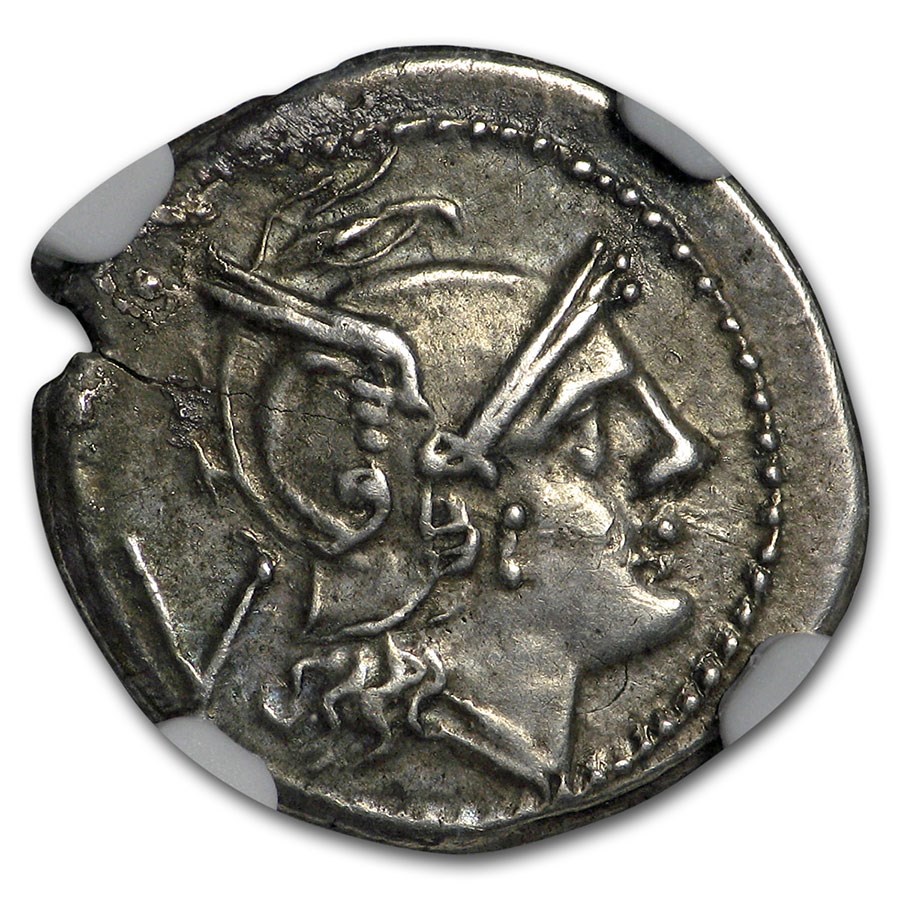 Buy Roman Republic Silver Quinarius (c. 211 BC) Ch VF NGC | APMEX