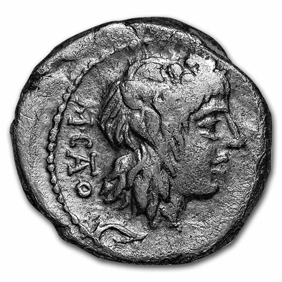 Buy Roman Republic Silver Quinarius M. Cato (c. 89 BC) XF | APMEX