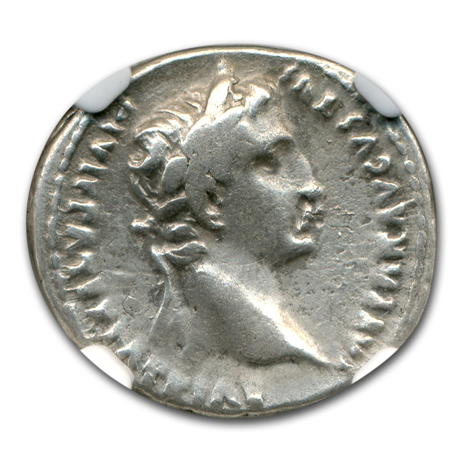 Buy Roman Silver Denarius Emperor Augustus (27 BC-14 AD) CH F NGC | APMEX