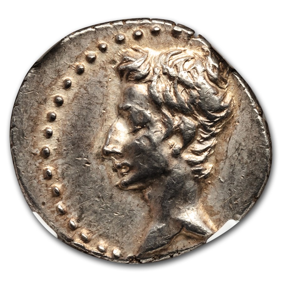 Buy Roman Silver Denarius Emperor Augustus (27 BC-14 AD) Ch XF NGC | APMEX