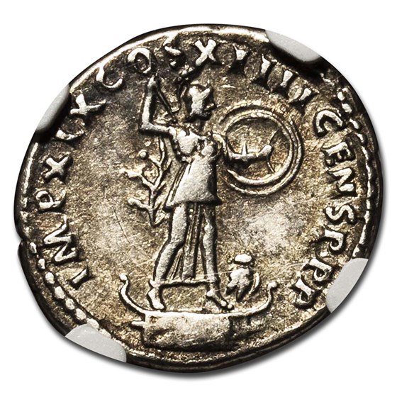 Buy Roman Silver Denarius Emperor Domitian (81-96 AD) VF NGC | APMEX