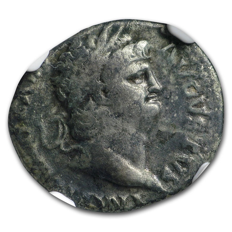 Buy Roman Silver Denarius Emperor Nero (54-68 AD) Fine NGC (RIC I 60 ...