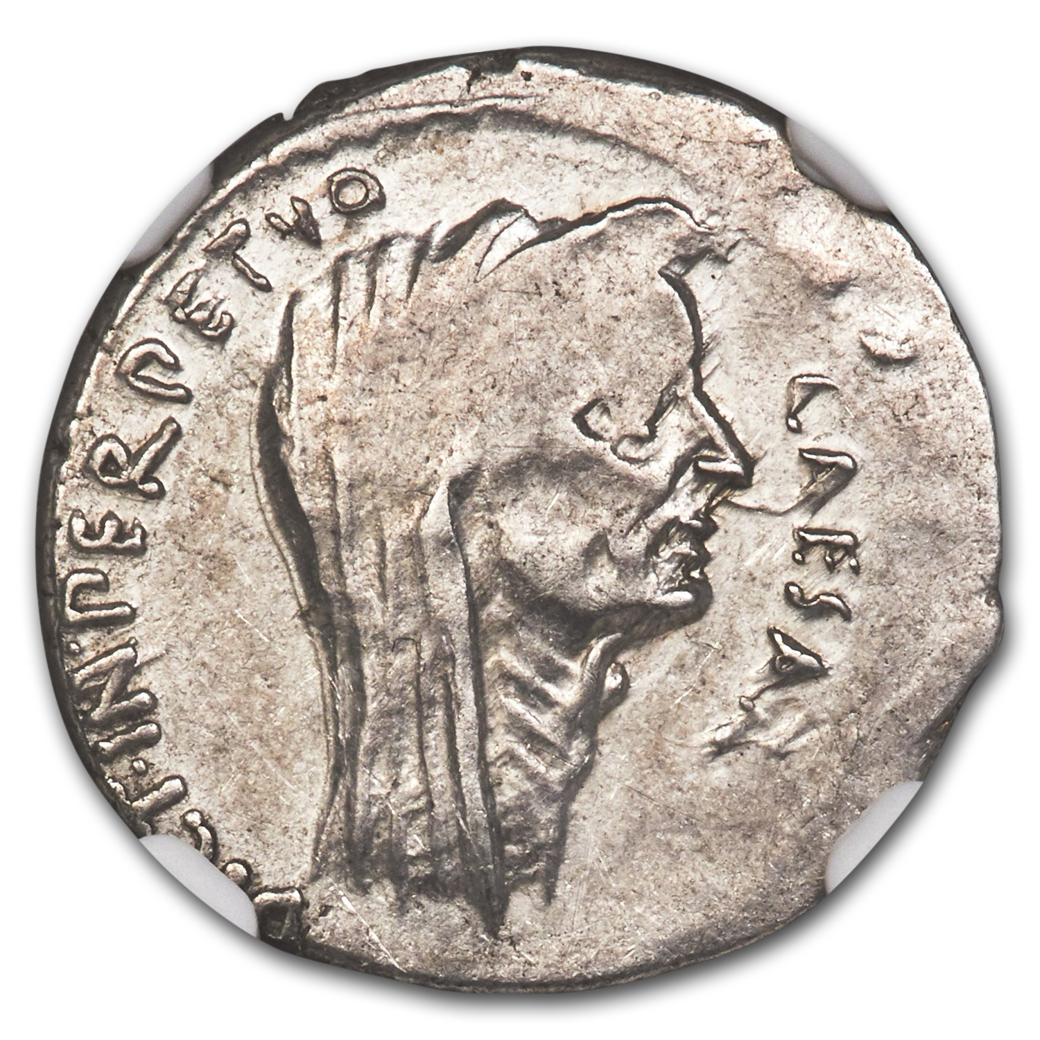 julius caesar denarius coin
