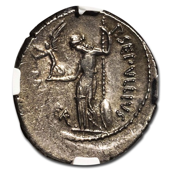 Buy Roman Silver Denarius Julius Caesar (d.44 BC) XF NGC | APMEX