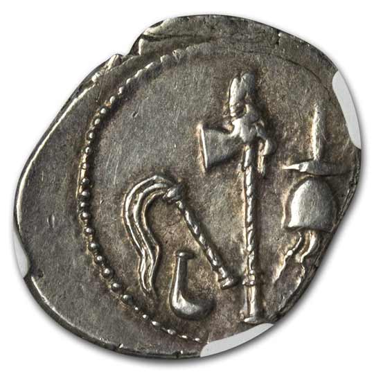 Buy Roman Silver Denarius Julius Caesar Elephant (49-48 BC) Ch XF NGC ...