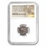 Roman Silver Denarius Julius Caesar Elephant (49-48 BC) Ch XF NGC