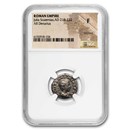 Rome AR Denarius Julia Soaemias 218-22 AD Fine NGC (Random Coin)