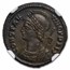 Rome BI Nummus Constantinian (330-340 AD) Ch AU NGC (RIC VII 92)