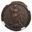 Rome BI Nummus Constantinian (330-340 AD) Ch AU NGC (RIC VII 92)