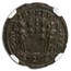 Rome BI Nummus Constantius II VF NGC (Nether Compton Vault)