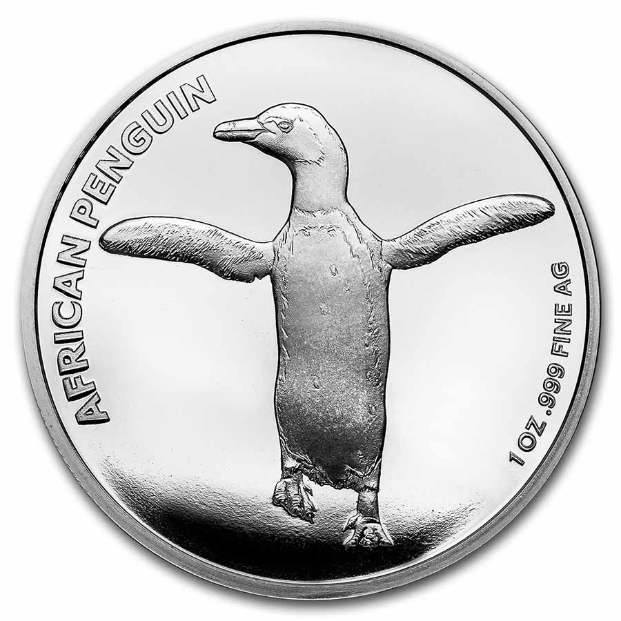 Buy San Diego Zoo 1 oz Silver Round African Penguin APMEX