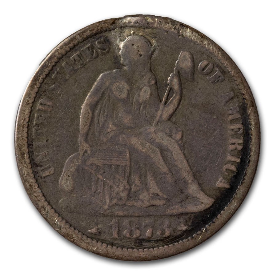 Seated Liberty Dime Love Token