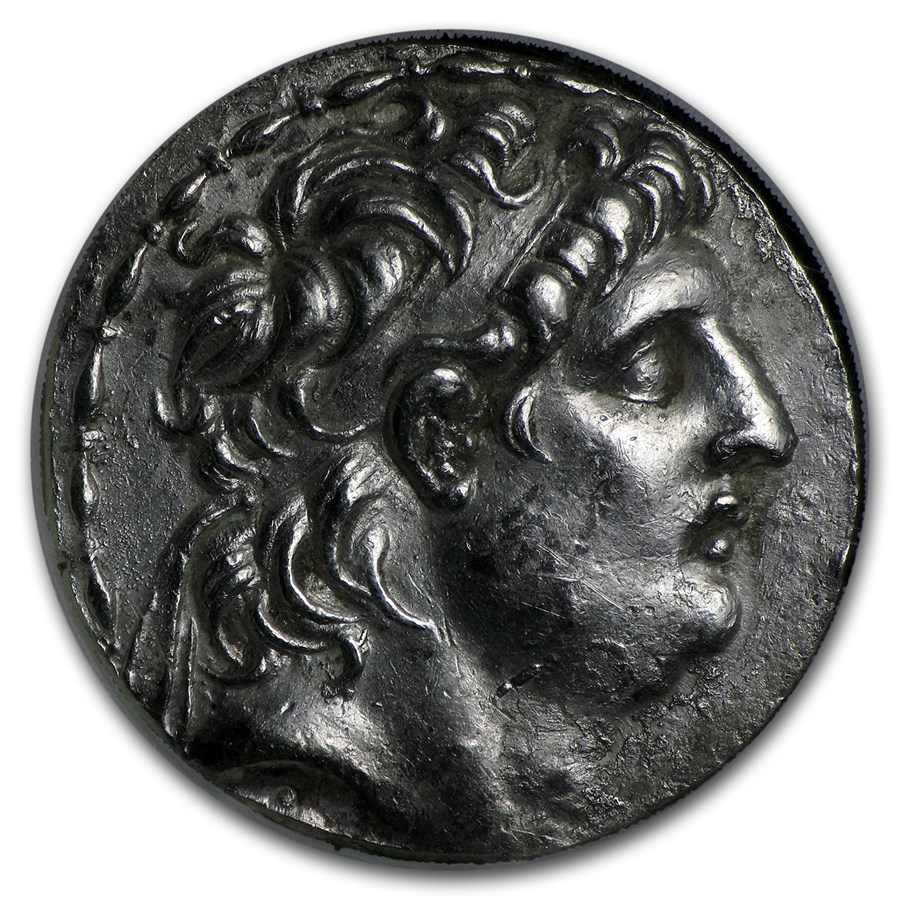 Buy Seleucid Antiochus VII Tetradrachm (138-129 BC) AU NGC | APMEX