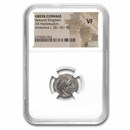 Seleucid Kingdom AR Hemidrachm Antiochus I (281-261 BC) VF NGC