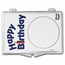 Snap-Lock Holder - Birthday Candle (Silver Eagle)