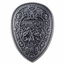 South Korea 1/2 oz Silver Henry II Shield Stackable