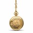 Stainless Steel Gilded Cable chain U.S. Eagle Dollar Pocket Watch