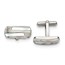 Stainless Steel Polished Mother of Pearl Cuff Links - Modern
