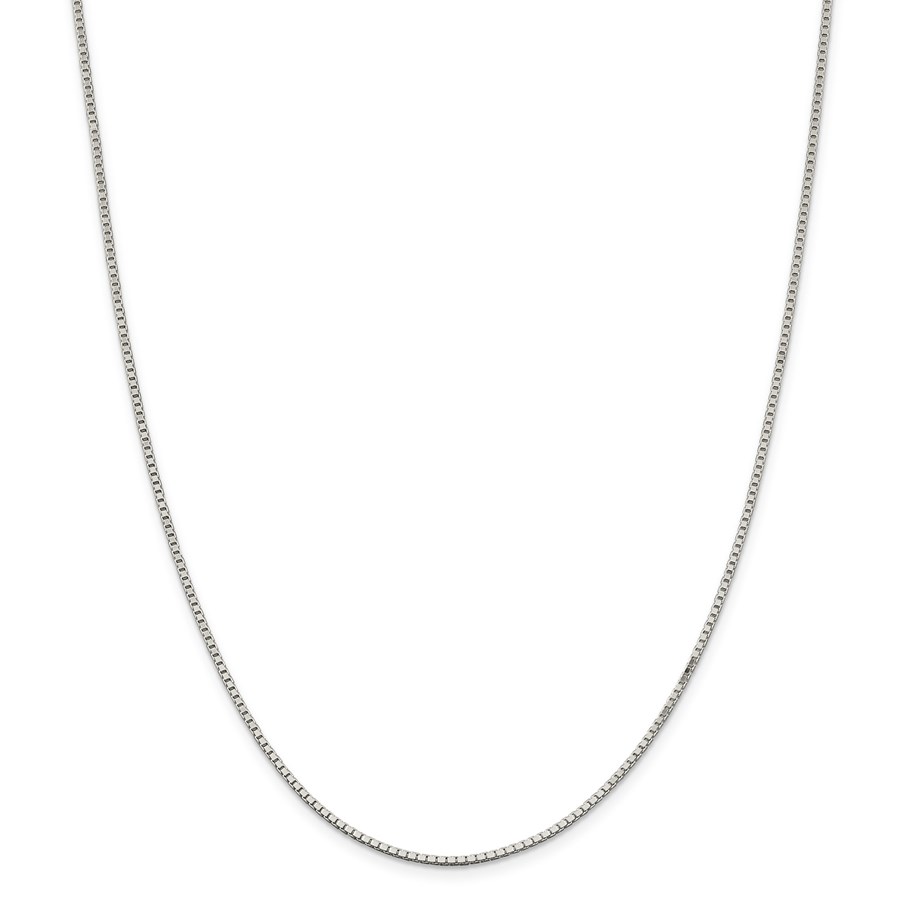 Sterling Silver 1.5 mm Box Chain - 20 in.