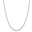 Sterling Silver 1.75 mm Diamond Cut Rope Chain - 24 in.