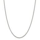 Sterling Silver 2.75 mm Cable Chain - 18 in.