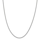 Sterling Silver 2 mm Curb Chain - 18 in.