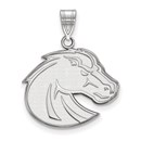 Sterling Silver Boise State University Large Pendant